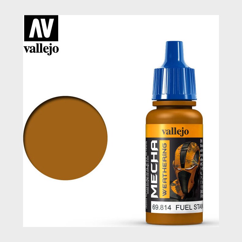 Vallejo - Mecha Weathering - Fuel Stains Gloss - 17 Ml - 69814