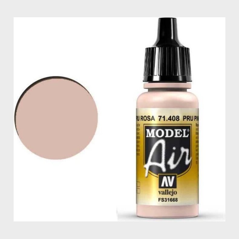 Vallejo - Model Air - Pru Pink Mat - 17 Ml - 71408