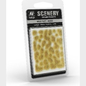 Vallejo - Scenery - Wild Tuft - Beige - 6 Mm - Sc420