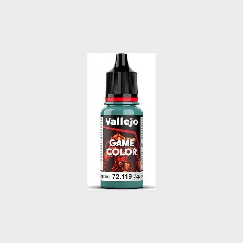 Vallejo - Game Color - Aquamarine Mat - 18 Ml - 72119
