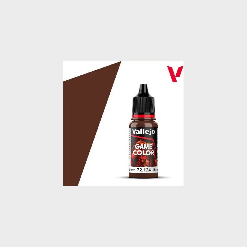 Vallejo - Game Color - Gorgon Brown Mat - 18 Ml - 72124