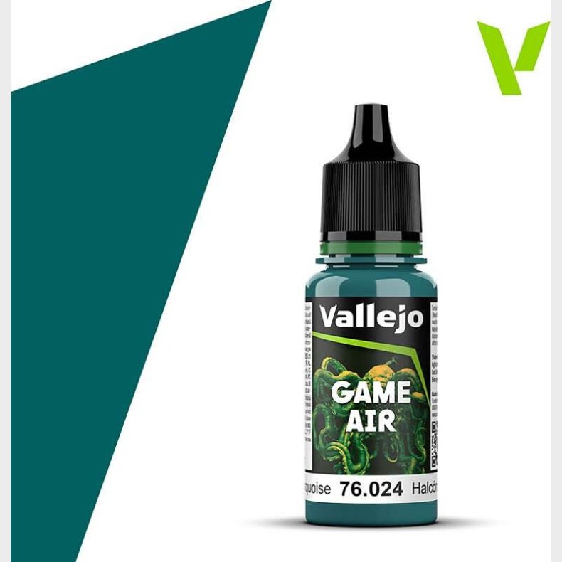 Vallejo - Game Air - Turquoise Mat - 18 Ml - 76024