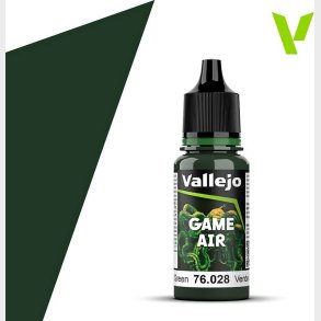 Vallejo - Game Air - Dark Green Mat - 18 Ml - 76028