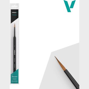 Vallejo - Pensel - Rund Syntetiske Hr - Trekantet Skaft - No. 2