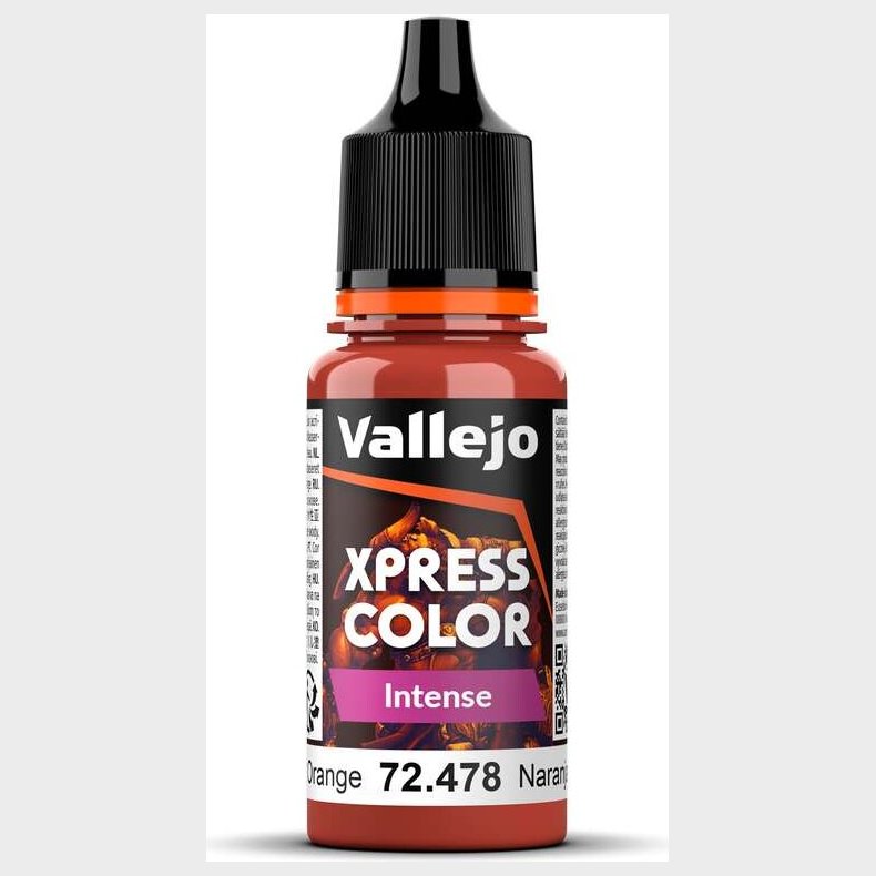 Vallejo - Xpress Color - Intense - Phoenix Orange - 18 Ml - 72478