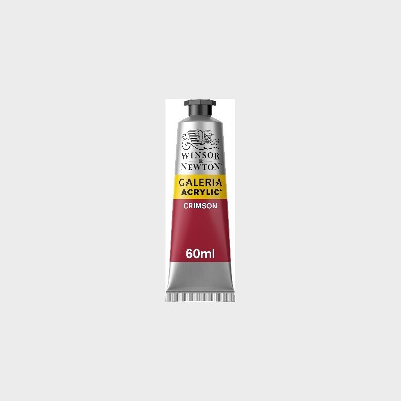 Winsor &amp; Newton - Galeria Akrylmaling - Crimson Rd 60 Ml