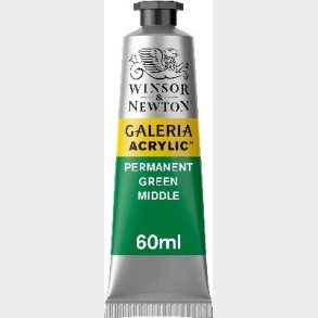Winsor & Newton - Galeria Akrylmaling - Perm Grn Mellem 60 Ml