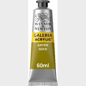 Winsor & Newton - Galeria Akrylmaling - Grn Guld 60 Ml