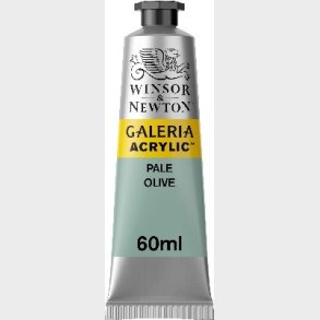 Winsor & Newton - Galeria Akrylmaling - Bleg Oliven 60 Ml