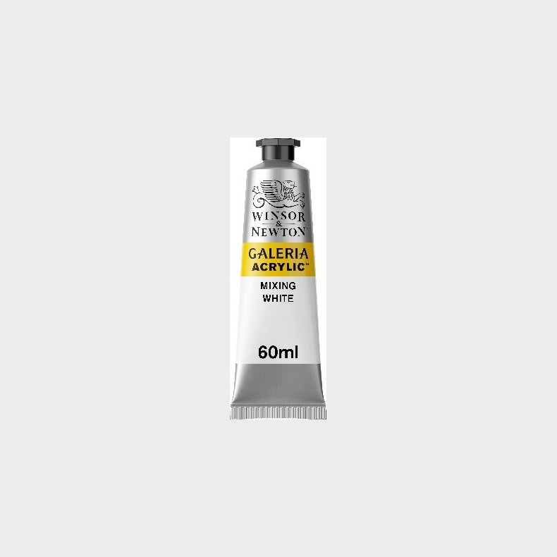 Winsor &amp; Newton - Galeria Akrylmaling - Mixing Hvid 60 Ml