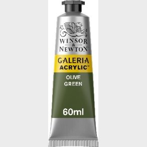Winsor & Newton - Galeria Akrylmaling - Oliven Grn 60 Ml