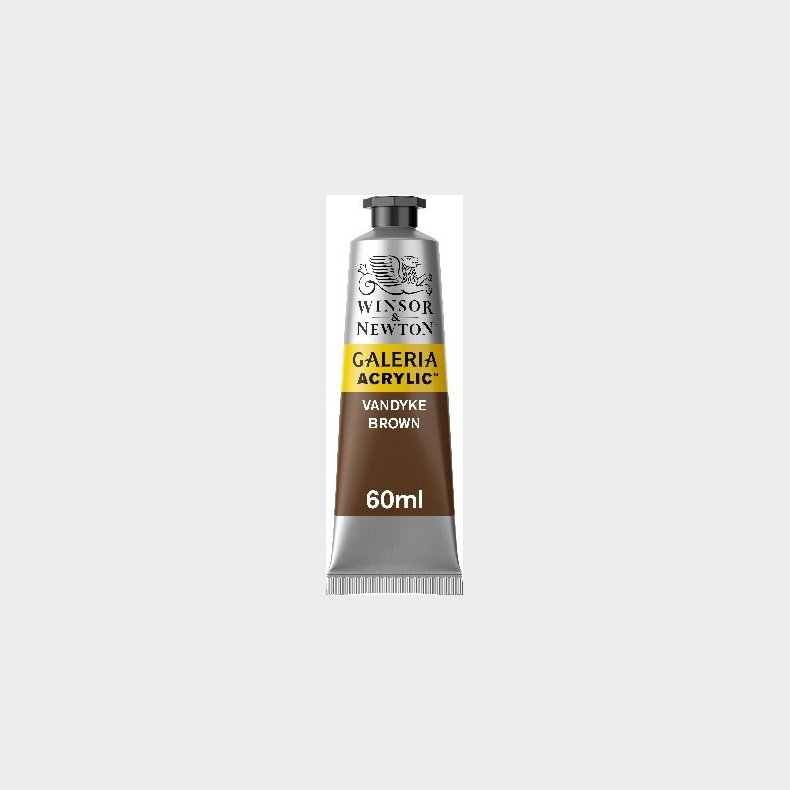 Winsor &amp; Newton - Galeria Acrylic - 60 Ml - Vandyke Brown 676