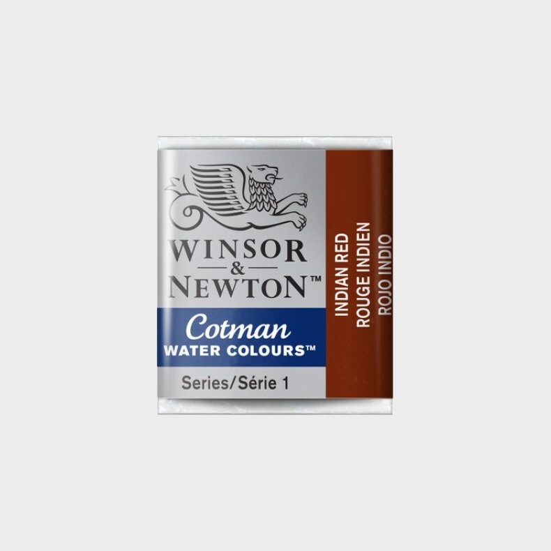 Winsor &amp; Newton - Cotman Watercolour - 1/2 Pan - Indisk Rd
