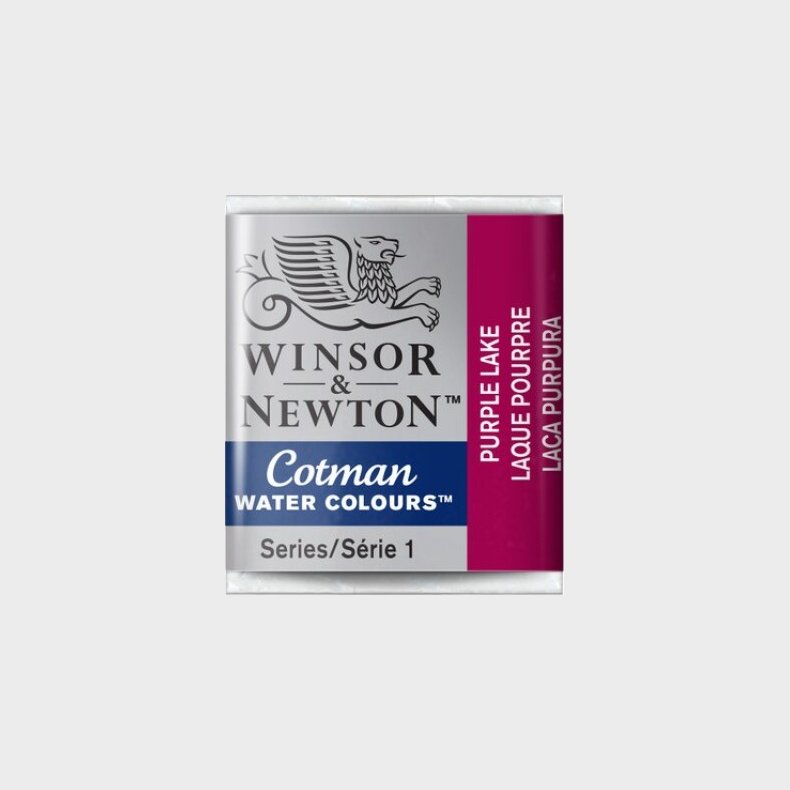Winsor &amp; Newton - Cotman Watercolour - 1/2 Pan - Lilla S