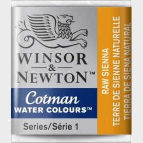 Winsor & Newton - Cotman Watercolour - 1/2 Pan - R Sienna Gul