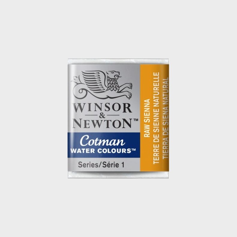 Winsor &amp; Newton - Cotman Watercolour - 1/2 Pan - R Sienna Gul