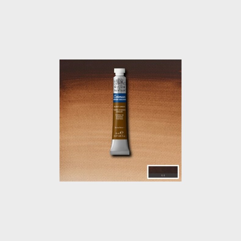 Winsor &amp; Newton - Cotman Watercolour - 8 Ml - Brndt Umber Brun