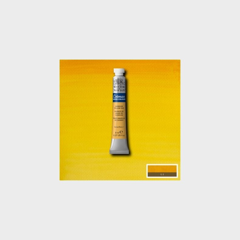 Winsor &amp; Newton - Cotman Watercolour - 8 Ml - Cadmium Gul