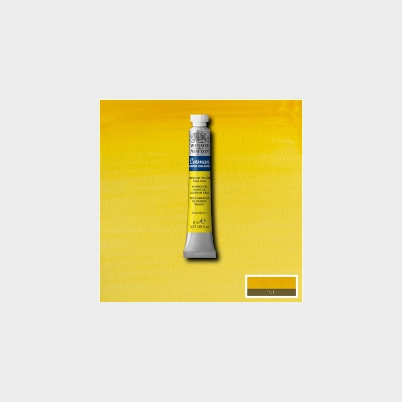 Winsor &amp; Newton - Cotman Watercolour - 8 Ml - Cadmium Gul Bleg