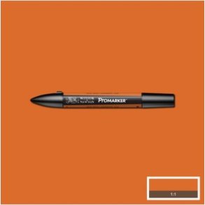 Winsor & Newton - Promarker Tusch - Krydderi Orange