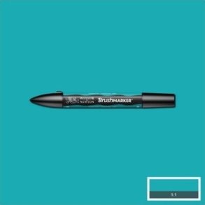 Winsor & Newton - Brush Marker Tusch - Turkisbl