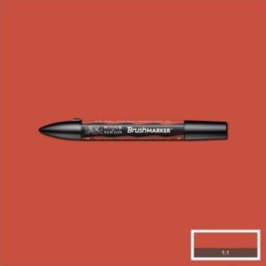 Winsor & Newton - Brush Marker Tusch - Brndt Orange