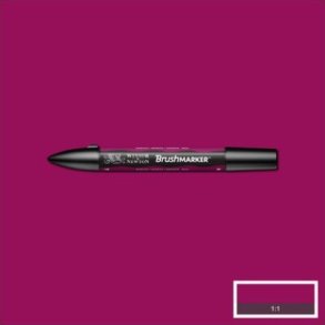 Winsor & Newton - Brush Marker Tusch - Maroon Lilla