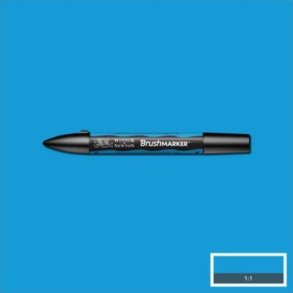 Winsor & Newton - Brush Marker Tusch - Kadet Bl