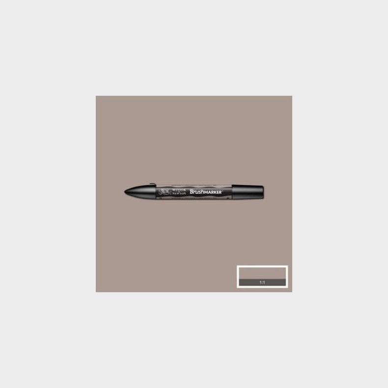 Winsor &amp; Newton - Brush Marker Tusch - Varm Gr 3