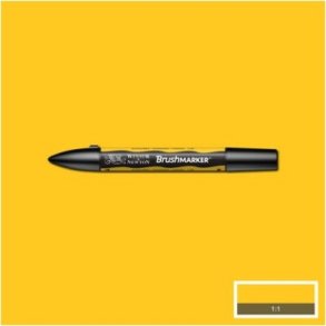 Winsor & Newton - Brush Marker Tusch - Solblomst Gul