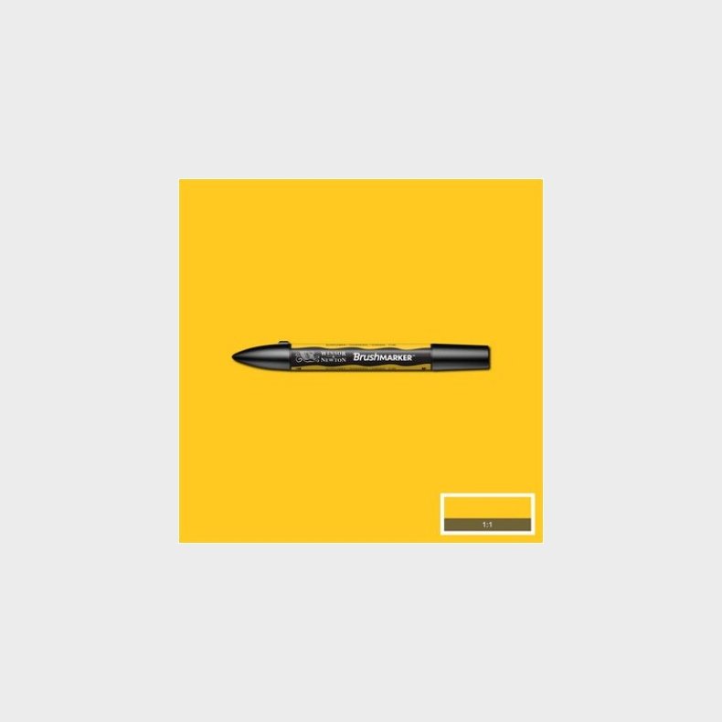Winsor &amp; Newton - Brush Marker Tusch - Solblomst Gul