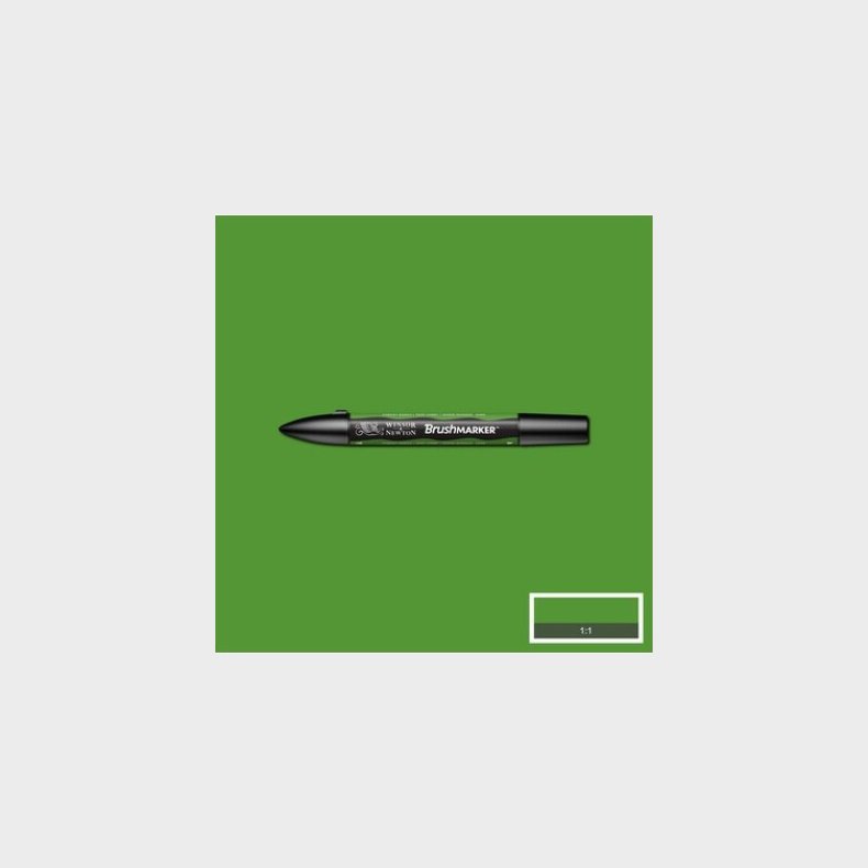 Winsor &amp; Newton - Brush Marker Tusch - Skov Grn