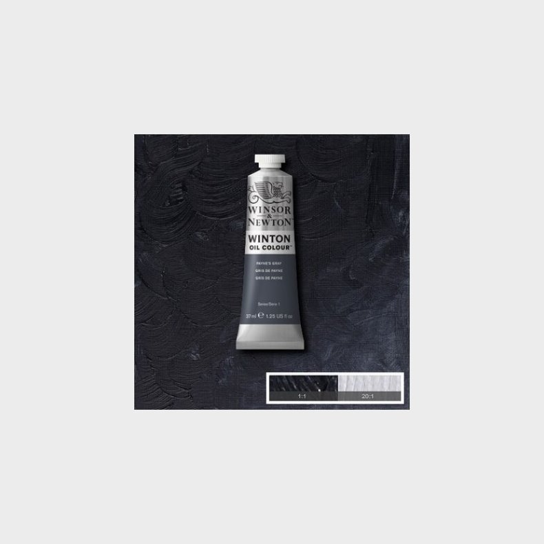 Winsor &amp; Newton - Winton Oil Colour 37 Ml - Payne's Grey 465