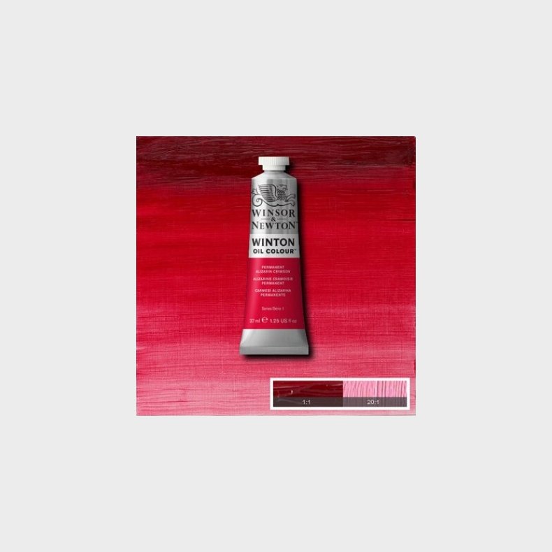 Winsor &amp; Newton - Winton Oil Colour 37 Ml - Permanent Alizarin Crimson 468