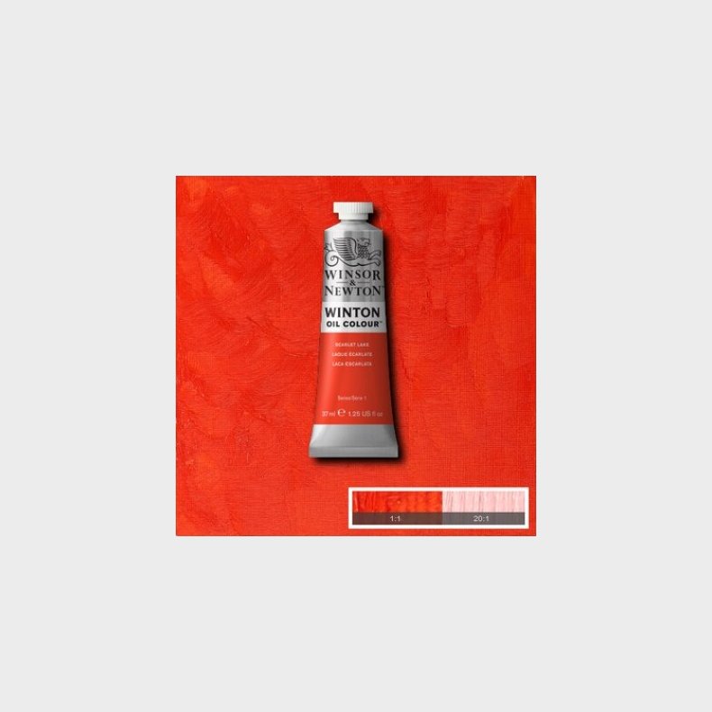 Winsor &amp; Newton - Winton Oil Colour 37 Ml - Scarlet Lake 603