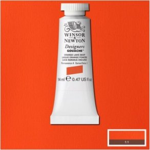 Winsor & Newton - Designers Gouache - 14 Ml - Orange S Dyb