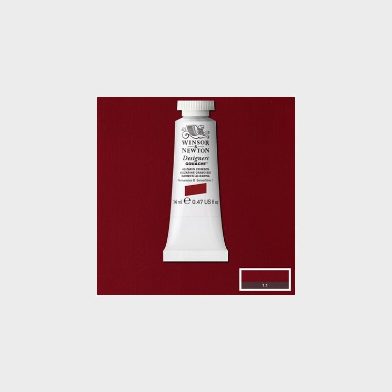 Winsor &amp; Newton - Designers Gouache - 14 Ml - Aliz Crimson Brun