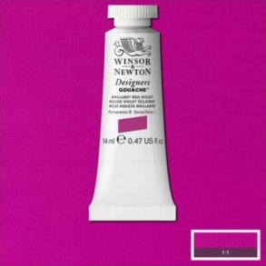 Winsor & Newton - Designers Gouache - 14 Ml - Brill Rd Violet