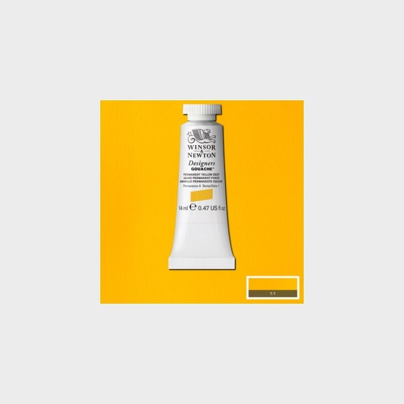 Winsor &amp; Newton - Designers Gouache - 14 Ml - Permanent Gul Dyb