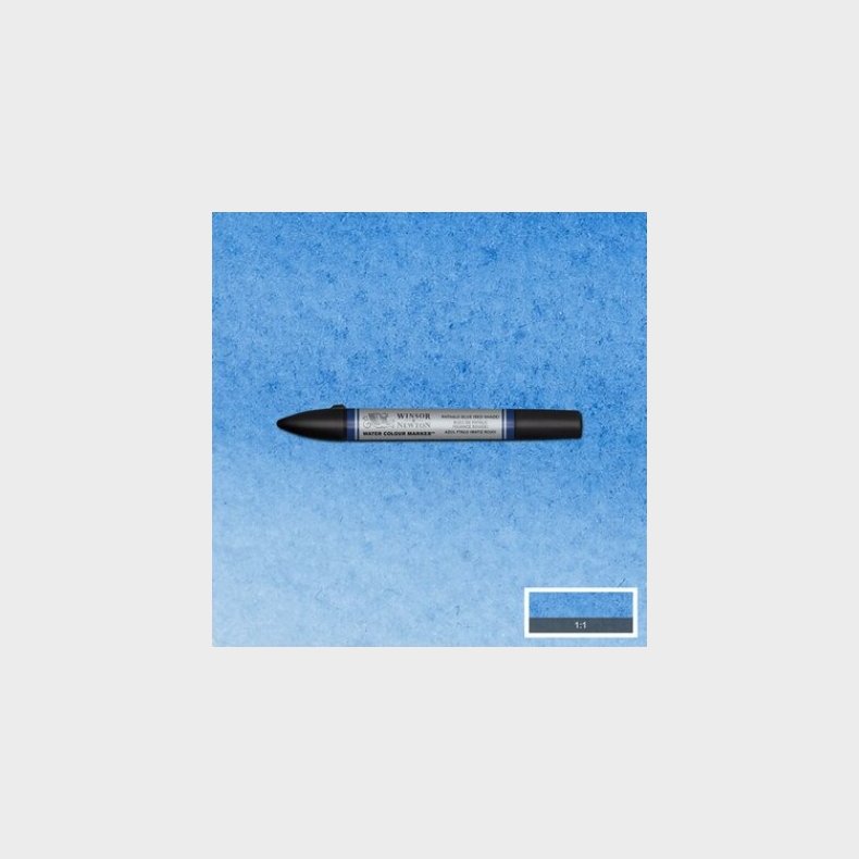 Winsor &amp; Newton - Watercolour Marker Tusch - Phtalo Blue Rd Skygge