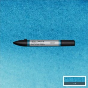 Winsor & Newton - Watercolour Marker Tusch - Turkisbl
