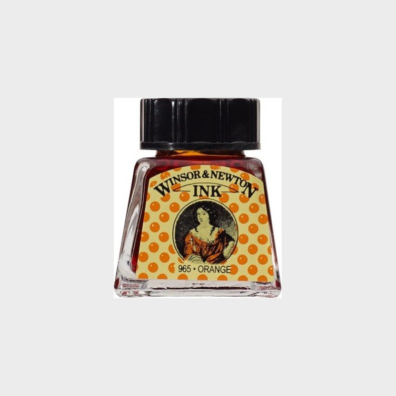 Winsor &amp; Newton - Tegne Blk - 14 Ml - Orange 449 - 1005449 - Winsor &amp; Newton