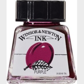 Winsor & Newton - Tegne Blk - 14 Ml - Lilla