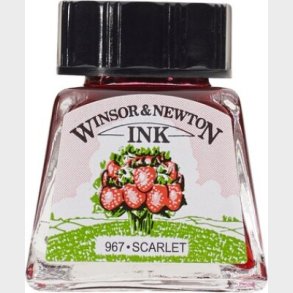 Winsor & Newton - Tegne Blk - 14 Ml - Scarlet Rd
