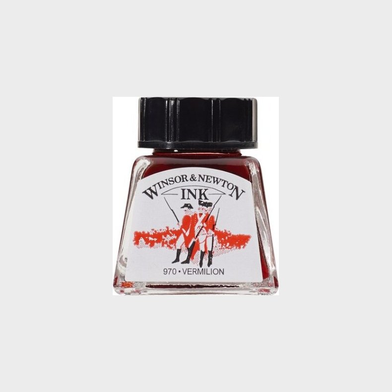 Winsor &amp; Newton - Tegne Blk - 14 Ml - Vermilion Rd