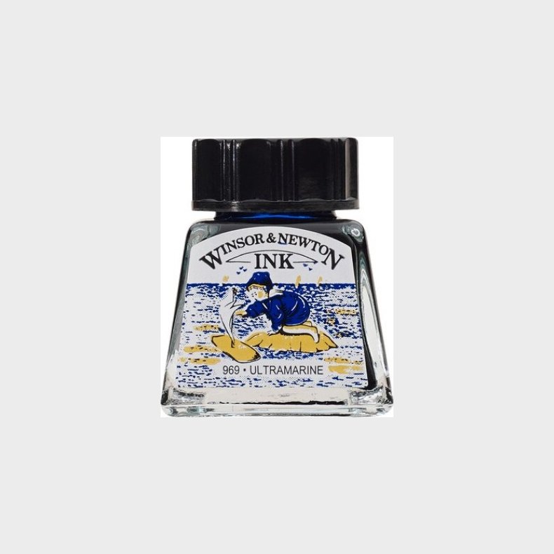 Winsor &amp; Newton - Tegne Blk - 14 Ml - Ultramarine