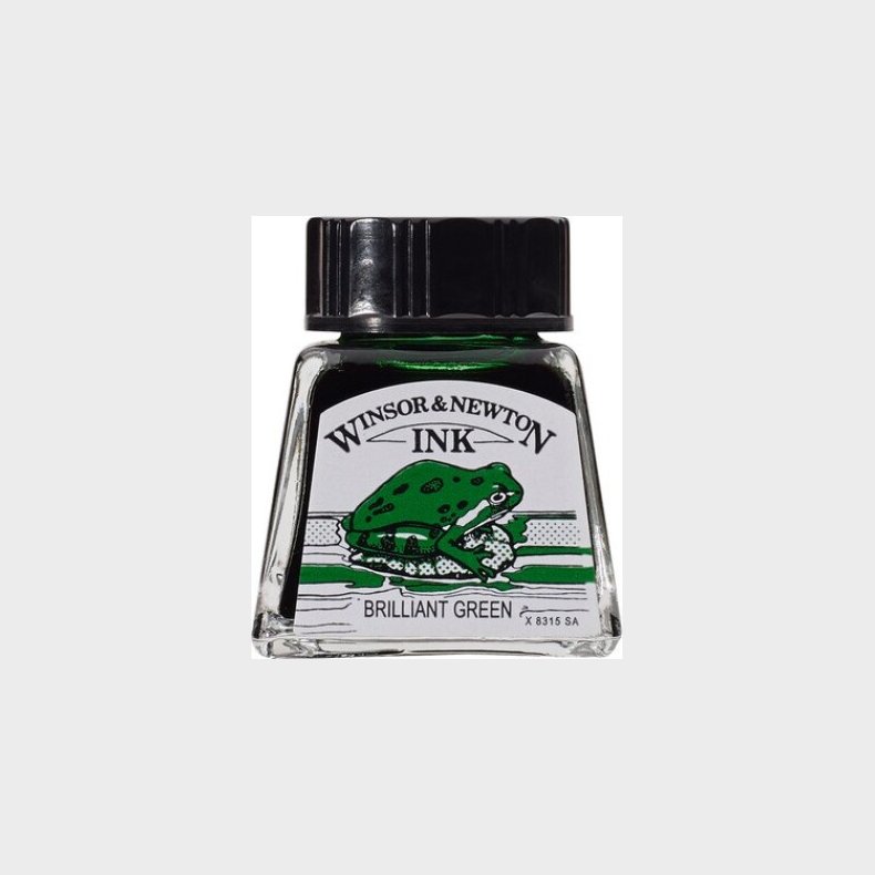 Winsor &amp; Newton - Tegne Blk - 14 Ml - Brilliant Grn