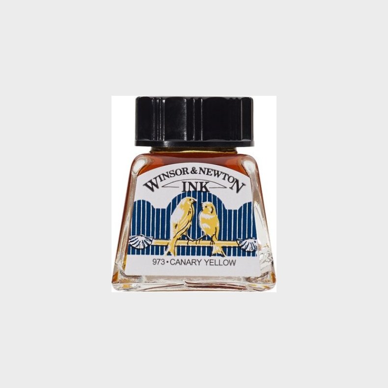 Winsor &amp; Newton - Tegne Blk - 14 Ml - Canary Gul