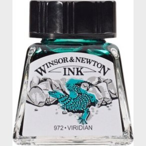 Winsor & Newton - Tegne Blk - 14 Ml - Viridian Grn
