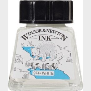 Winsor & Newton - Tegne Blk - 14 Ml - Hvid
